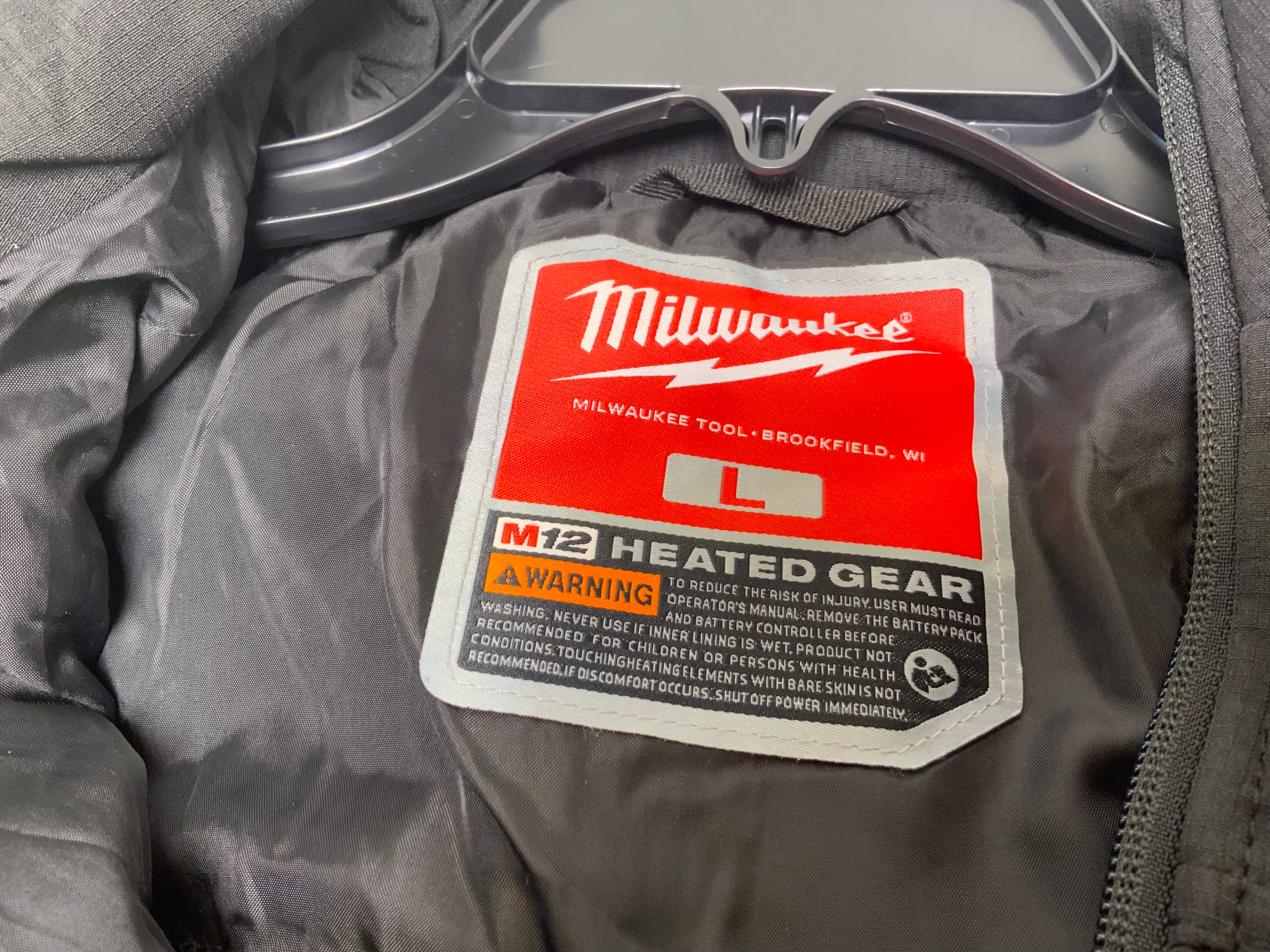 Milwaukee M12 Heated Jacket (SIZE LARGE) **BATTERIES NOT INCLUDED** (7982665629934)